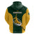 South Africa Rugby Hoodie Dress Springboks Go Champions Protea Pattern - Wonder Print Shop