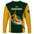 South Africa Rugby Long Sleeve Shirt Springboks Go Champions Protea Pattern - Wonder Print Shop