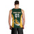 Custom South Africa Rugby Men Tank Top Springboks Go Champions Protea Pattern LT01