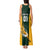 Custom South Africa Rugby Tank Maxi Dress Springboks Go Champions Protea Pattern - Wonder Print Shop