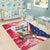 Polish-American Heritage Month Area Rug Eagle Curve Style - Wonder Print Shop