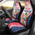 Polish-American Heritage Month Car Seat Cover Eagle Curve Style - Wonder Print Shop