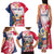 Personalized Polish-American Heritage Month Family Matching Tank Maxi Dress and Hawaiian Shirt Eagle Curve Style - Wonder Print Shop