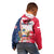 Personalized Polish-American Heritage Month Kid Hoodie Eagle Curve Style - Wonder Print Shop