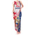 Personalized Polish-American Heritage Month Tank Maxi Dress Eagle Curve Style