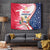 Polish-American Heritage Month Tapestry Eagle Curve Style