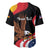 Personalized Proud to be German-American Baseball Jersey Eagle Heritage Month - Wonder Print Shop