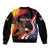 Personalized Proud to be German-American Bomber Jacket Eagle Heritage Month - Wonder Print Shop