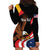 Personalized Proud to be German-American Hoodie Dress Eagle Heritage Month - Wonder Print Shop