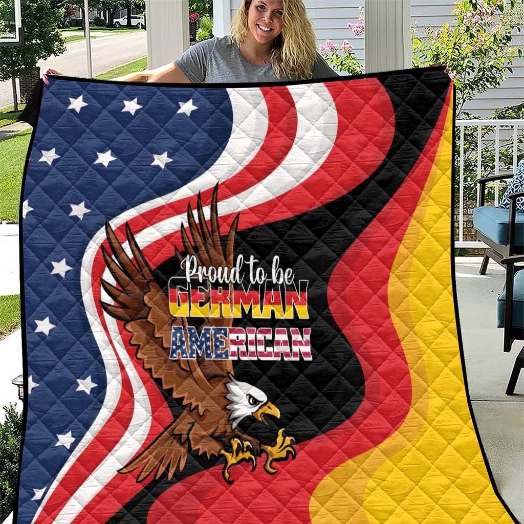 Proud to be German-American Quilt Eagle Heritage Month