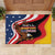 Proud to be German-American Rubber Doormat Eagle Heritage Month