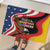 Proud to be German-American Rubber Doormat Eagle Heritage Month