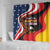 Proud to be German-American Shower Curtain Eagle Heritage Month