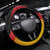 Proud to be German-American Steering Wheel Cover Eagle Heritage Month