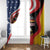 Proud to be German-American Window Curtain Eagle Heritage Month