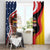 Proud to be German-American Window Curtain Eagle Heritage Month