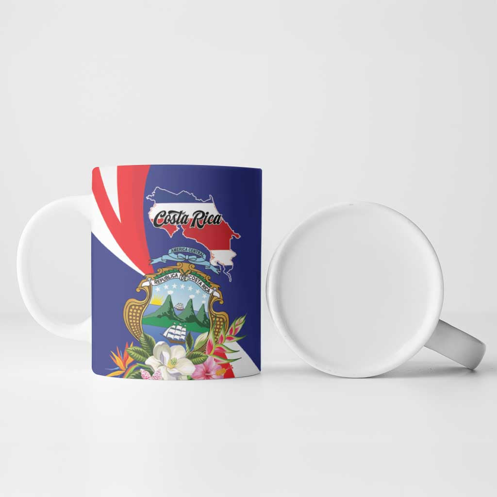 Personalized Costa Rica Pura Vida Tropical Ceramic Mug - Wonder Print Shop