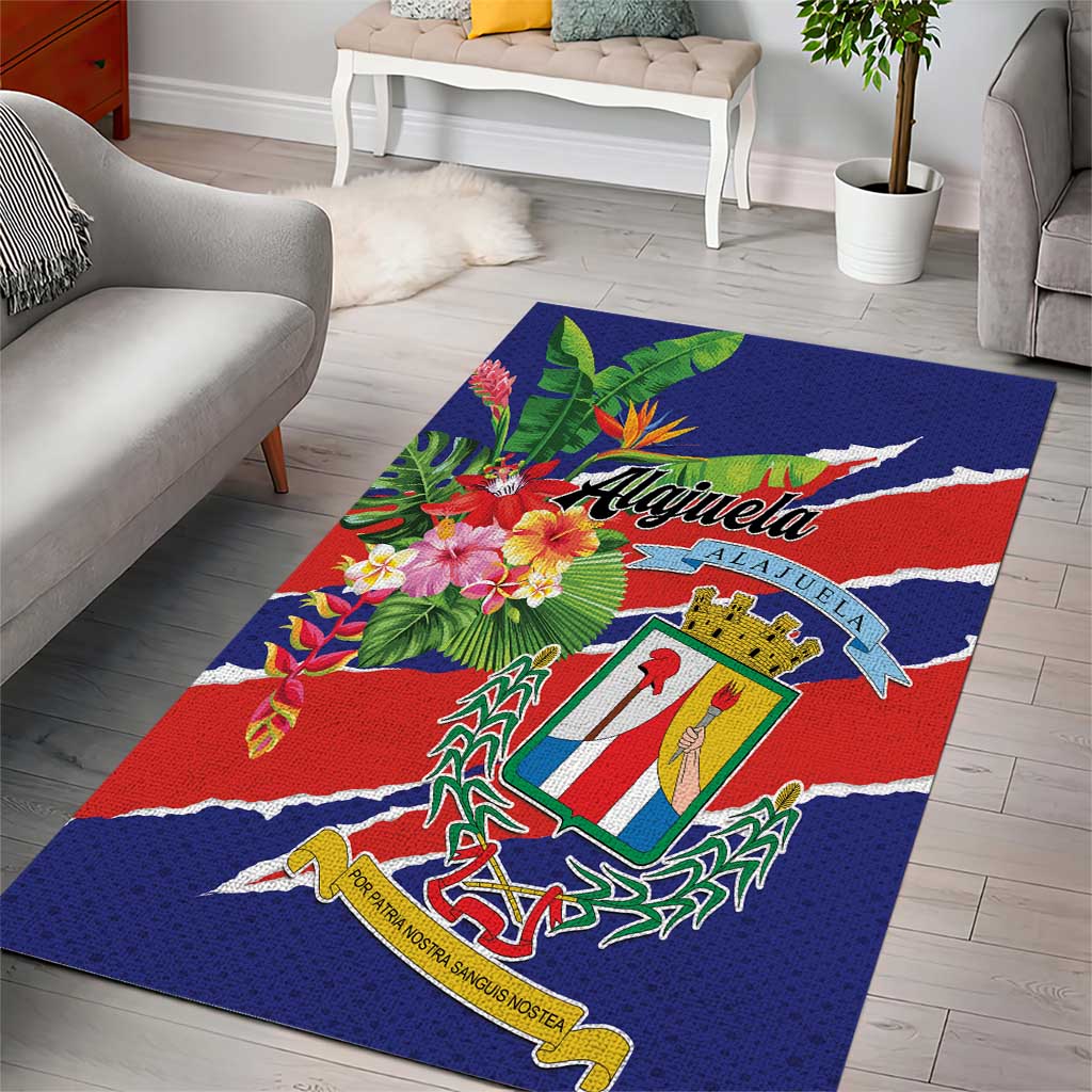 Costa Rica Alajuela Province Area Rug - Wonder Print Shop