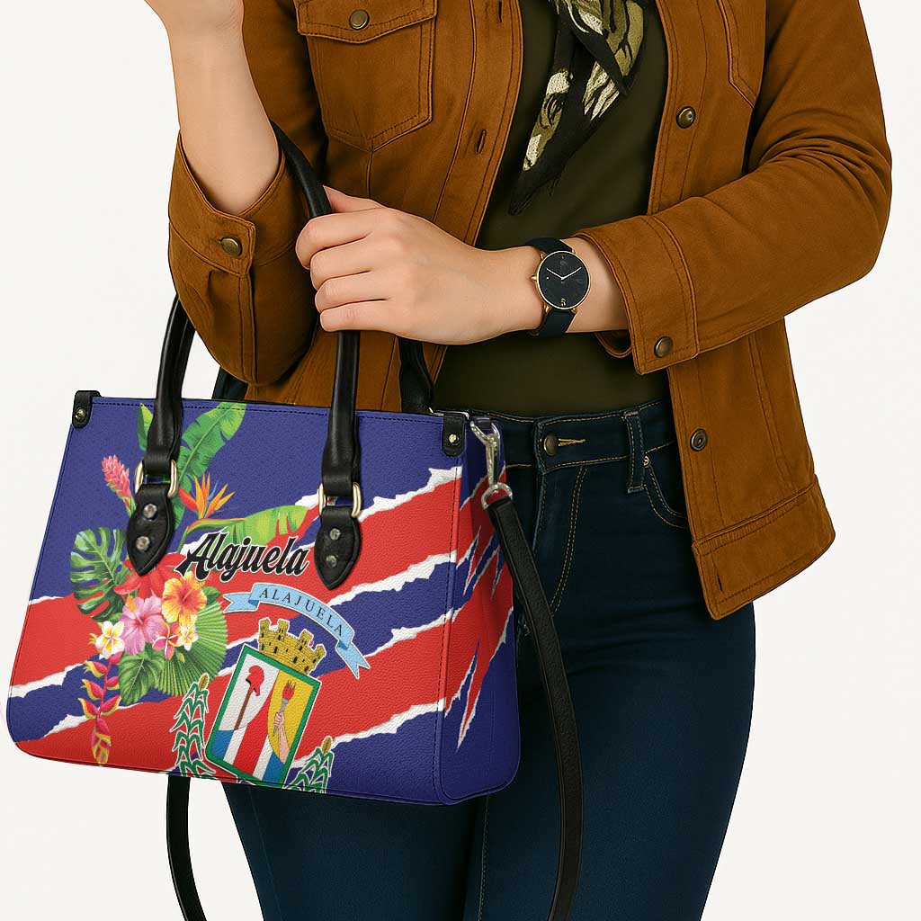 Costa Rica Alajuela Province Leather Bag - Wonder Print Shop
