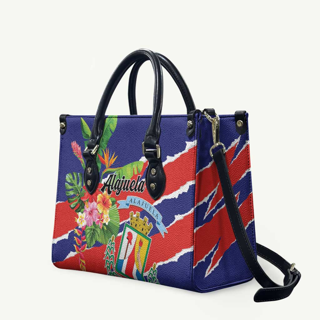 Costa Rica Alajuela Province Leather Bag - Wonder Print Shop
