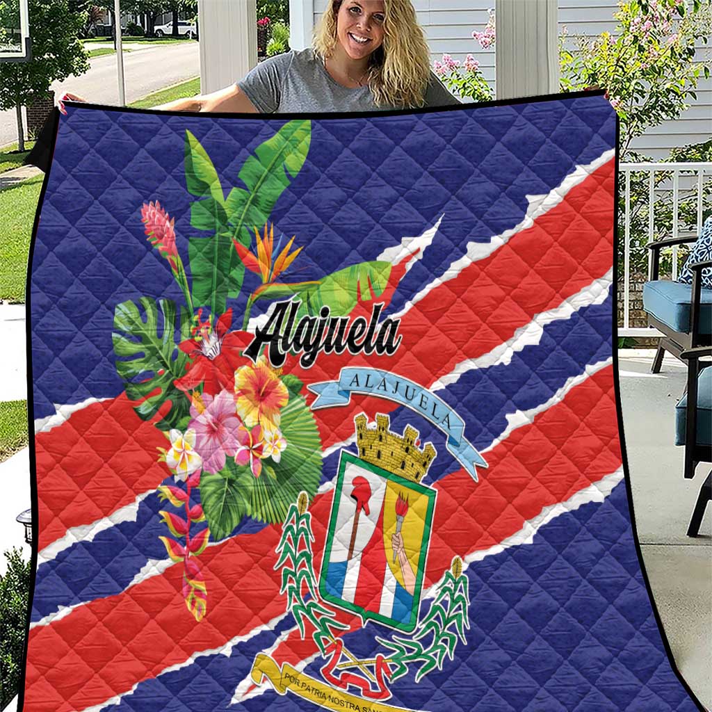 Costa Rica Alajuela Province Quilt - Wonder Print Shop
