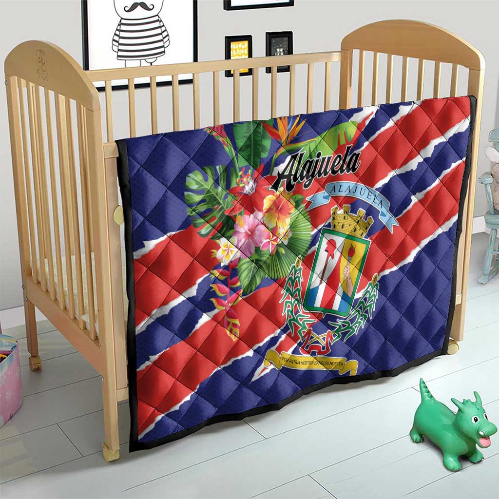 Costa Rica Alajuela Province Quilt - Wonder Print Shop