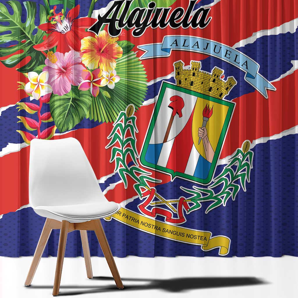 Costa Rica Alajuela Province Window Curtain - Wonder Print Shop