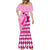 Personalised Think Pink Mermaid Dress Golf Argyle Pattern Breast Cancer Awareness - Wonder Print Shop