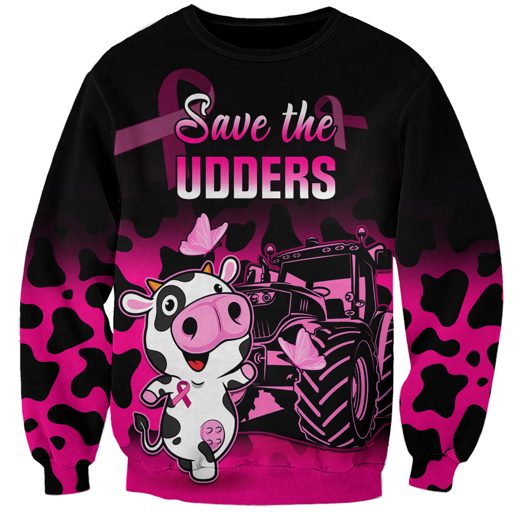 personalised-save-the-udders-sweatshirt-farmer-day-breast-cancer-awareness