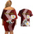 Latvia Independence Day Couples Matching Off Shoulder Short Dress and Hawaiian Shirt Latvijas White Wagtail With Daisy Flowers - Wonder Print Shop