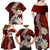 Latvia Independence Day Family Matching Off Shoulder Maxi Dress and Hawaiian Shirt Latvijas White Wagtail With Daisy Flowers - Wonder Print Shop