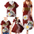 Latvia Independence Day Family Matching Summer Maxi Dress and Hawaiian Shirt Latvijas White Wagtail With Daisy Flowers - Wonder Print Shop