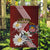 Latvia Independence Day Garden Flag Latvijas White Wagtail With Daisy Flowers - Wonder Print Shop