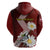 Latvia Independence Day Hoodie Latvijas White Wagtail With Daisy Flowers - Wonder Print Shop