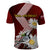 Latvia Independence Day Polo Shirt Latvijas White Wagtail With Daisy Flowers - Wonder Print Shop