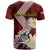 Latvia Independence Day T Shirt Latvijas White Wagtail With Daisy Flowers - Wonder Print Shop