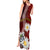 Latvia Independence Day Tank Maxi Dress Latvijas White Wagtail With Daisy Flowers - Wonder Print Shop