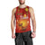 Personalised Diwali Festival Men Tank Top Diya With Paisley Pattern - Wonder Print Shop