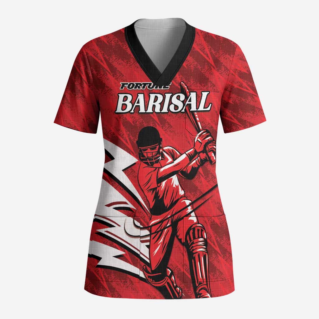 Custom Barishal Cricket Fortune Scrub Top Southern Army Champions - Wonder Print Shop