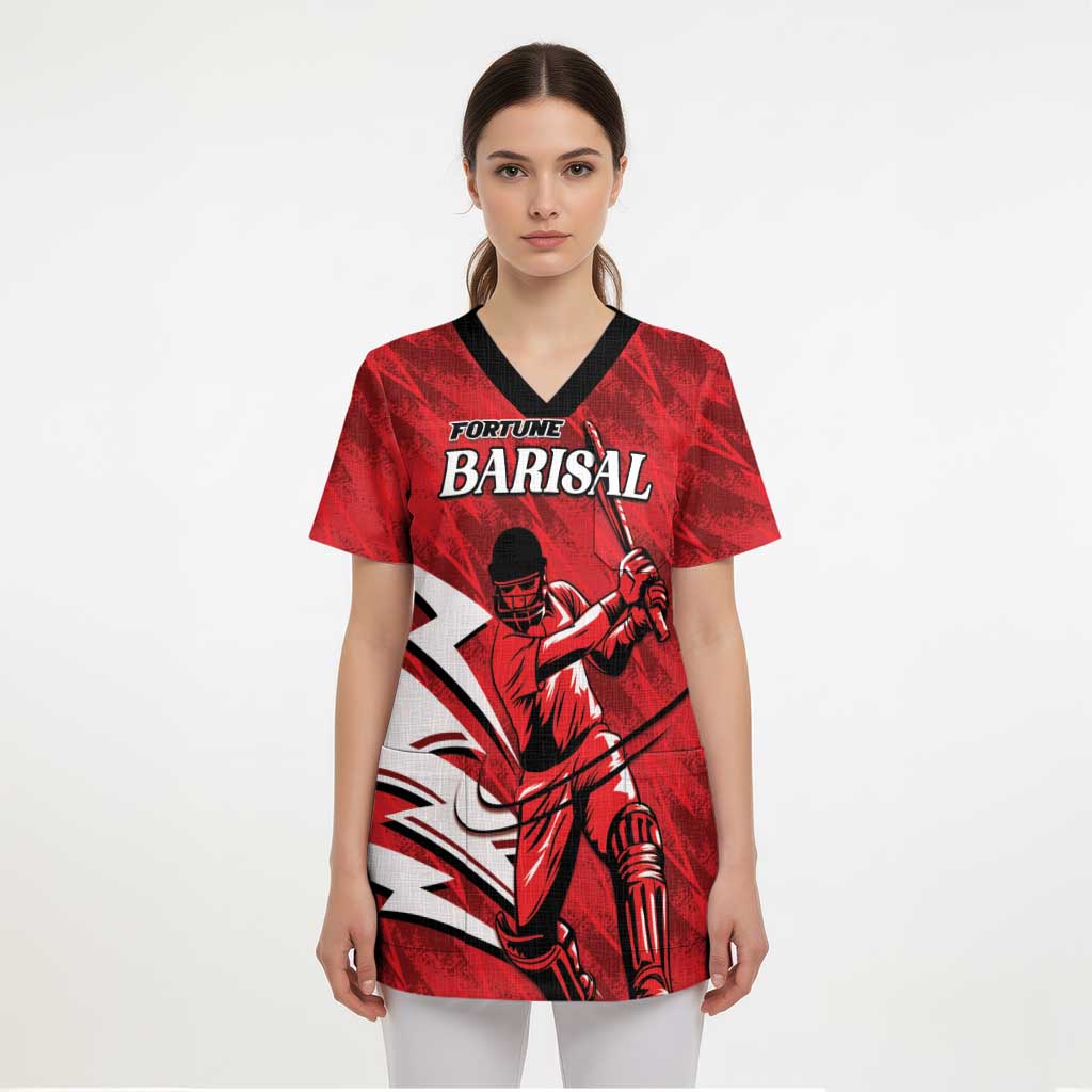 Custom Barishal Cricket Fortune Scrub Top Southern Army Champions - Wonder Print Shop