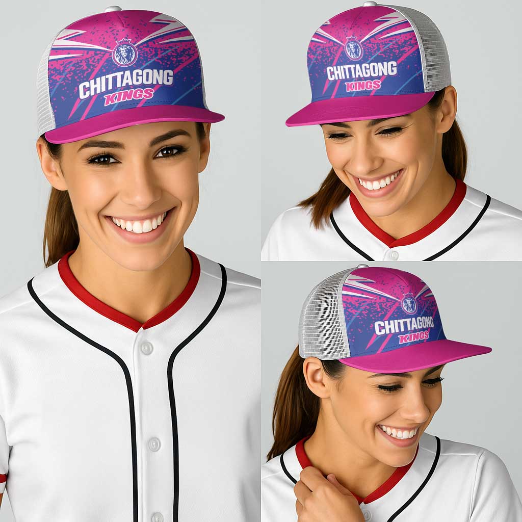 Chittagong Cricket Baseball Net Cap Faith Honour Strength - Wonder Print Shop