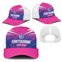 Chittagong Cricket Mesh Trucker Cap Faith Honour Strength - Wonder Print Shop
