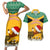 custom-jamaica-christmas-couples-matching-short-sleeve-bodycon-dress-and-hawaiian-shirt-jumieka-santa-lion