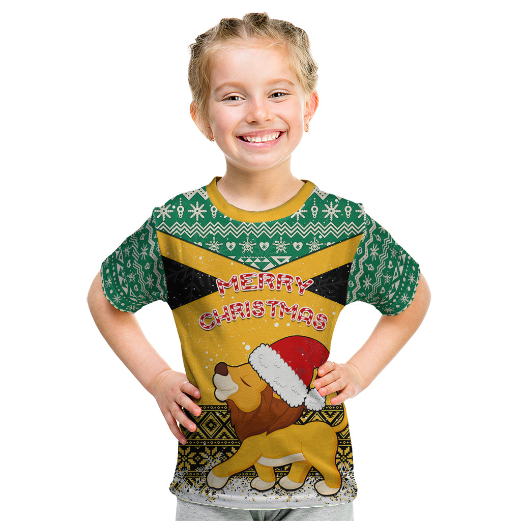 custom-jamaica-christmas-kid-t-shirt-jumieka-santa-lion