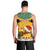 Custom Jamaica Christmas Men Tank Top Jumieka Santa Lion - Wonder Print Shop