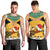 Custom Jamaica Christmas Men Tank Top Jumieka Santa Lion - Wonder Print Shop