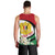 Syria Independence Day Men Tank Top Syrian Coat Of Arms With Jasmine Flower - Wonder Print Shop