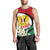 Syria Independence Day Men Tank Top Syrian Coat Of Arms With Jasmine Flower - Wonder Print Shop