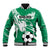 Nigeria Football Baseball Jacket Go Super Eagles - Wonder Print Shop