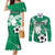 Nigeria Football Couples Matching Mermaid Dress and Long Sleeve Button Shirt Go Super Eagles